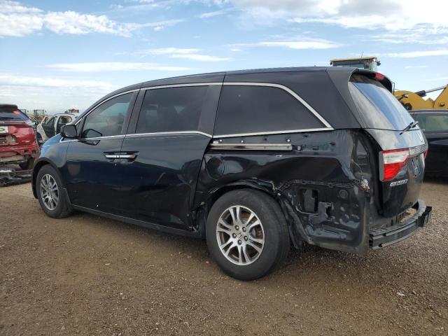 5FNRL5H48DB075393 - 2013 HONDA ODYSSEY EX BLACK photo 2