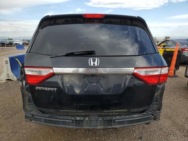5FNRL5H48DB075393 - 2013 HONDA ODYSSEY EX BLACK photo 6