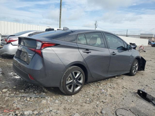 JTDKAMFU6N3158274 - 2022 TOYOTA PRIUS NIGHT SHADE GRAY photo 3