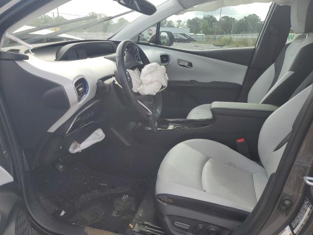 JTDKAMFU6N3158274 - 2022 TOYOTA PRIUS NIGHT SHADE GRAY photo 7