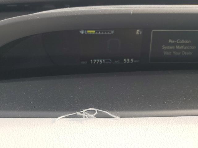 JTDKAMFU6N3158274 - 2022 TOYOTA PRIUS NIGHT SHADE GRAY photo 9