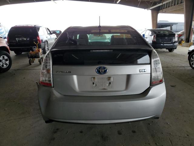 JTDKN3DU3A1299603 - 2010 TOYOTA PRIUS SILVER photo 6