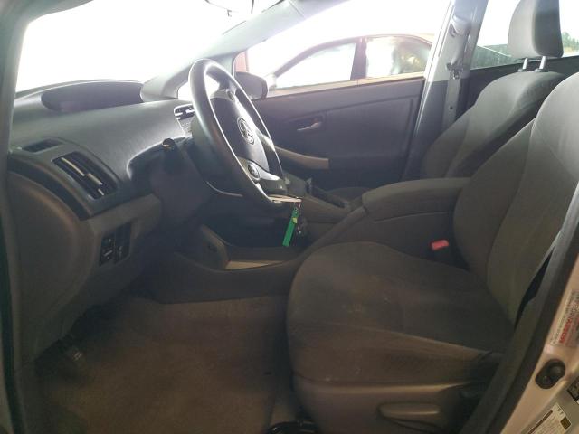 JTDKN3DU3A1299603 - 2010 TOYOTA PRIUS SILVER photo 7