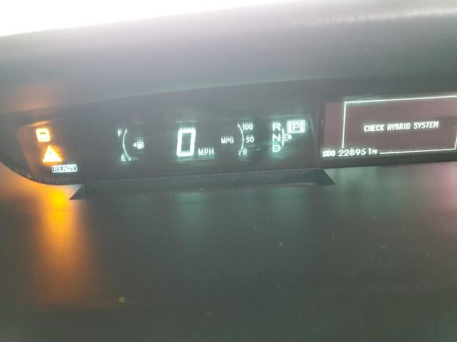 JTDKN3DU3A1299603 - 2010 TOYOTA PRIUS SILVER photo 9