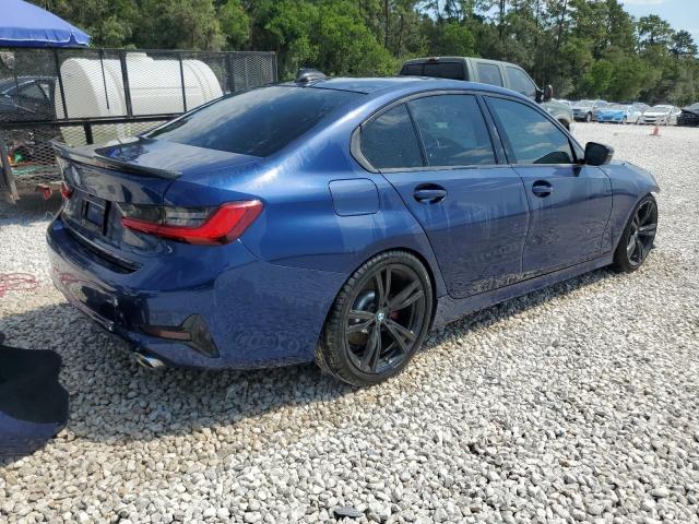 3MW5R1J08L8B28025 - 2020 BMW 330I BLUE photo 3