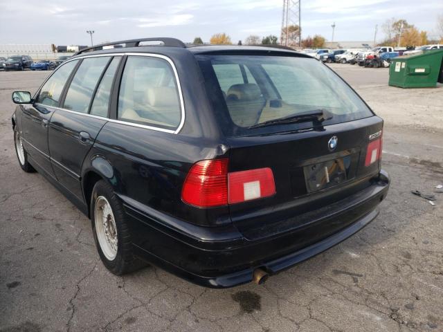 WBADS434X1GD86209 - 2001 BMW 525 IT AUTOMATIC BLACK photo 3