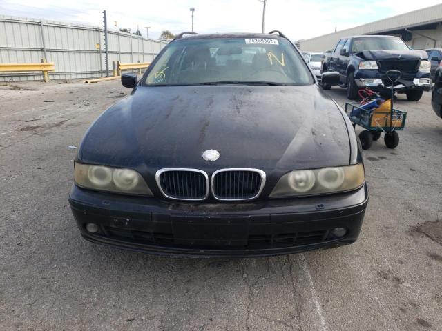 WBADS434X1GD86209 - 2001 BMW 525 IT AUTOMATIC BLACK photo 9