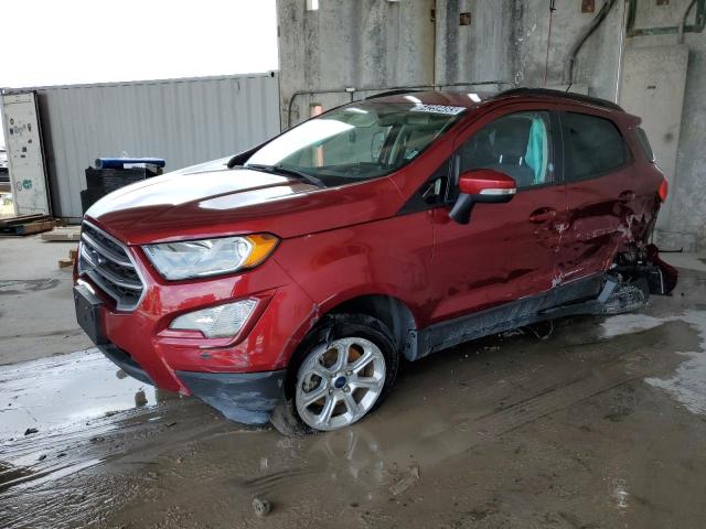 MAJ6S3GL8LC386231 - 2020 FORD ECOSPORT SE BURGUNDY photo 1