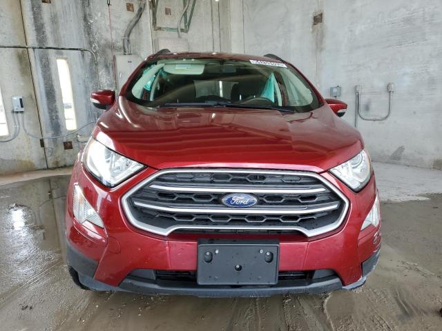 MAJ6S3GL8LC386231 - 2020 FORD ECOSPORT SE BURGUNDY photo 5