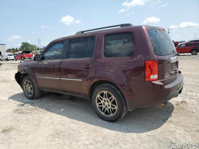 5FNYF4H93EB030694 - 2014 HONDA PILOT TOURING BURGUNDY photo 2