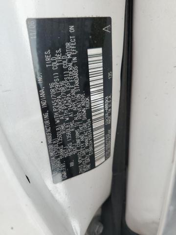 5TBRU34196S480828 - 2006 TOYOTA TUNDRA ACCESS CAB SR5 WHITE photo 13