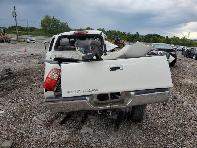 5TBRU34196S480828 - 2006 TOYOTA TUNDRA ACCESS CAB SR5 WHITE photo 6