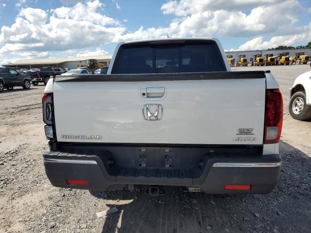 5FPYK3F67KB011826 - 2019 HONDA RIDGELINE RTL WHITE photo 6