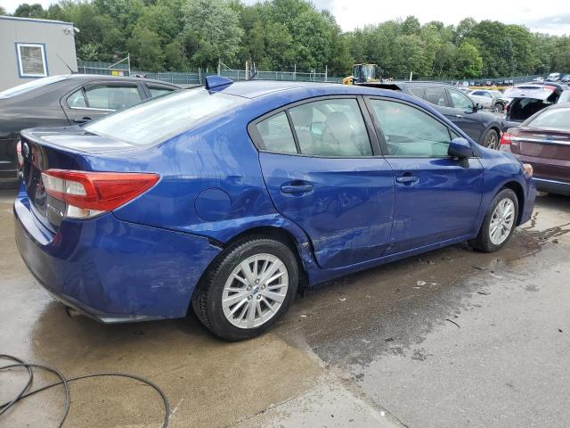 4S3GKAD69J3618916 - 2018 SUBARU IMPREZA PREMIUM PLUS BLUE photo 3