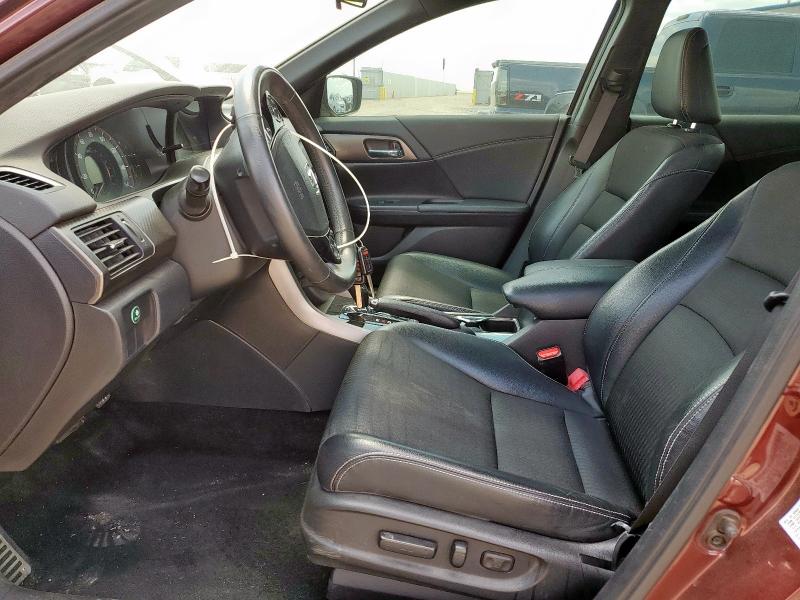 1HGCR2F55HA071011 - 2017 HONDA ACCORD SPORT BURGUNDY photo 7