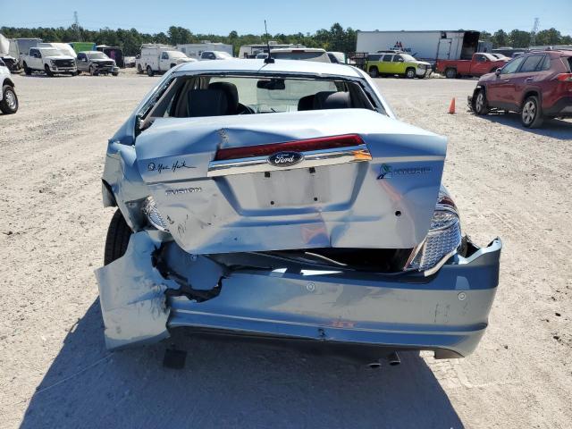 3FADP0L39BR279413 - 2011 FORD FUSION HYBRID BLUE photo 6