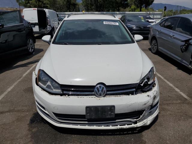 3VWA17AU0FM512081 - 2015 VOLKSWAGEN GOLF SPORT S WHITE photo 5