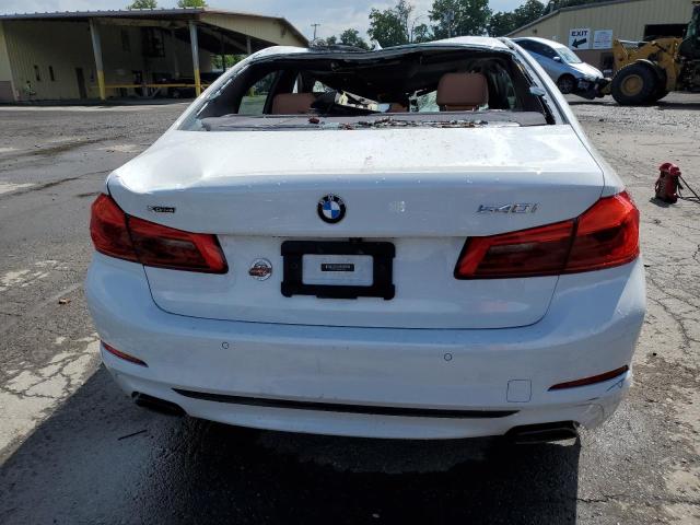 WBAJE7C56KWW39650 - 2019 BMW 540 XI WHITE photo 6