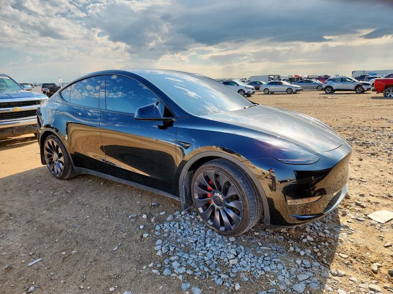 7SAYGDEF8PF664810 - 2023 TESLA MODEL Y შავი ფოტო 4
