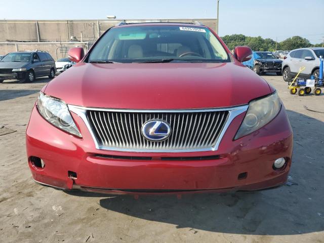 JTJBC1BA4A2026485 - 2010 LEXUS RX 450 RED photo 5