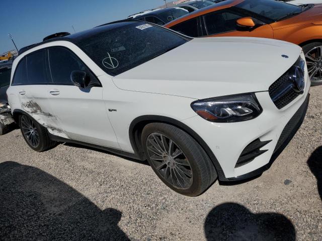 WDC0G6EB3JF425701 - 2018 MERCEDES-BENZ GLC 43 4MATIC AMG WHITE photo 4