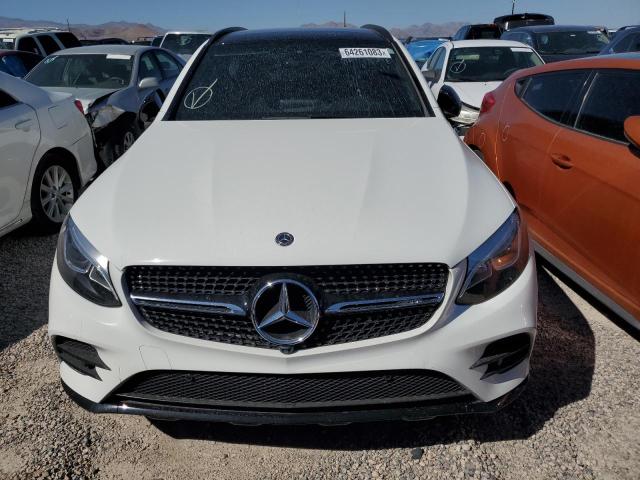 WDC0G6EB3JF425701 - 2018 MERCEDES-BENZ GLC 43 4MATIC AMG WHITE photo 5