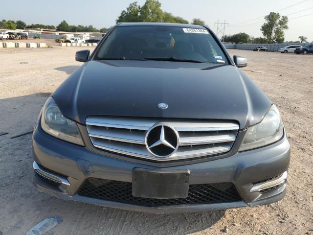 WDDGF4HB2DR267383 - 2013 MERCEDES-BENZ C 250 GRAY photo 5