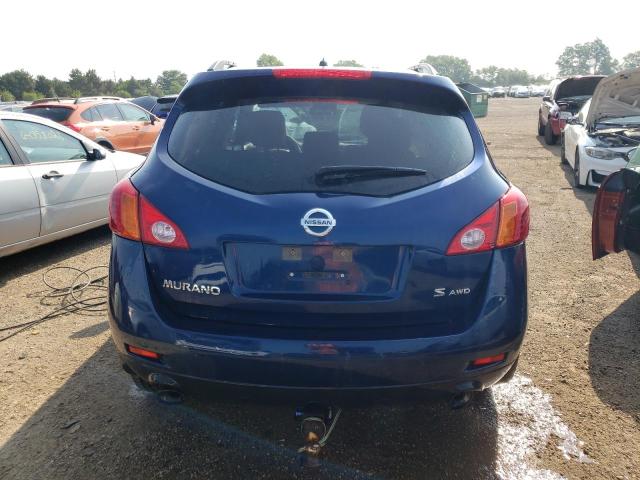 JN8AZ18W89W102024 - 2009 NISSAN MURANO S BLUE photo 6