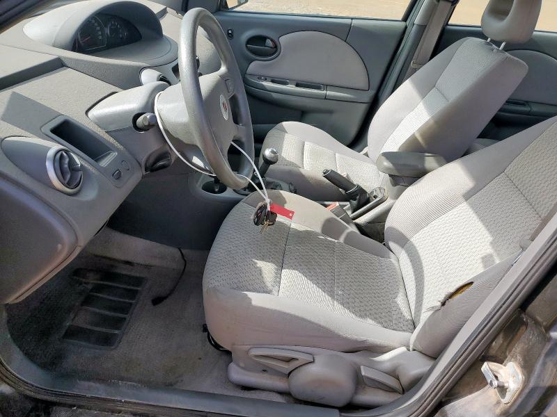 1G8AZ55F37Z174567 - 2007 SATURN ION LEVEL 2 GRAY photo 7