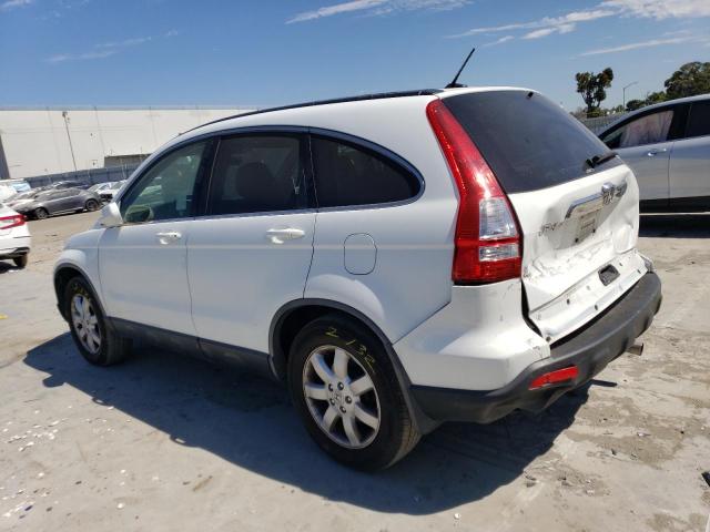 JHLRE48778C024908 - 2008 HONDA CR-V EXL WHITE photo 2