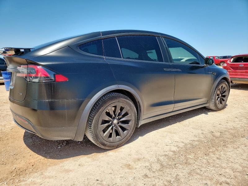 5YJXCBE29JF141356 - 2018 TESLA MODEL X BLACK photo 3