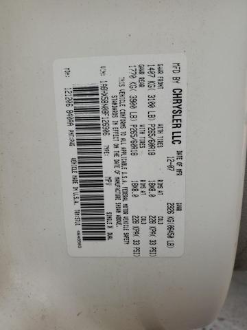 1A8HX58N08F126906 - 2008 CHRYSLER ASPEN LIMITED 奶油色 照片 13