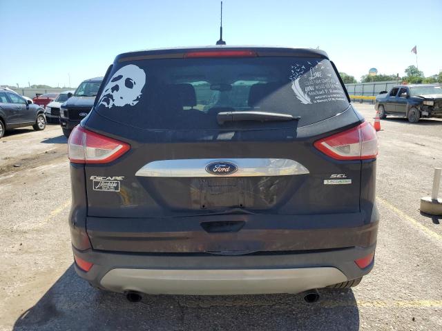 1FMCU0H9XDUA86870 - 2013 FORD ESCAPE SEL BLACK photo 6