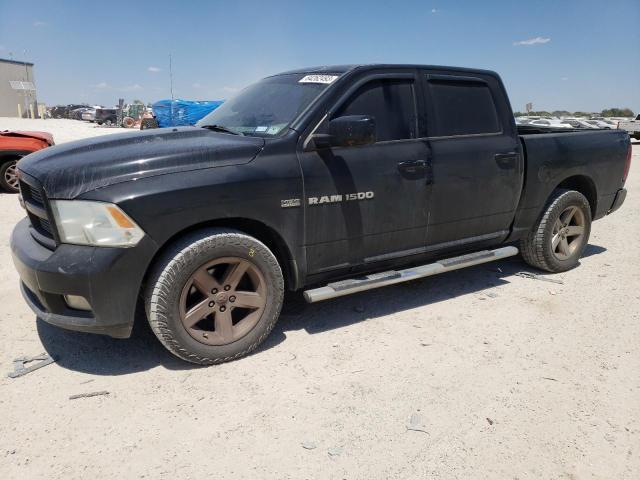 1C6RD6MT1CS118254 - 2012 DODGE RAM 1500 SPORT BLACK photo 1