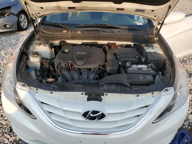 5NPEB4ACXCH382139 - 2012 HYUNDAI SONATA GLS WHITE photo 11