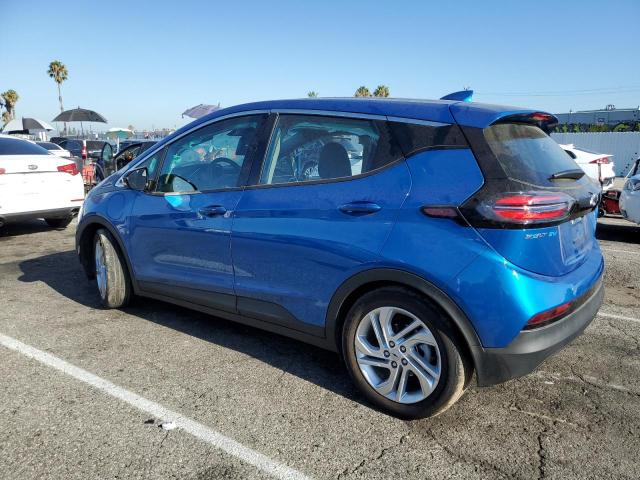 1G1FW6S08P4110802 - 2023 CHEVROLET BOLT EV 1LT BLUE photo 2