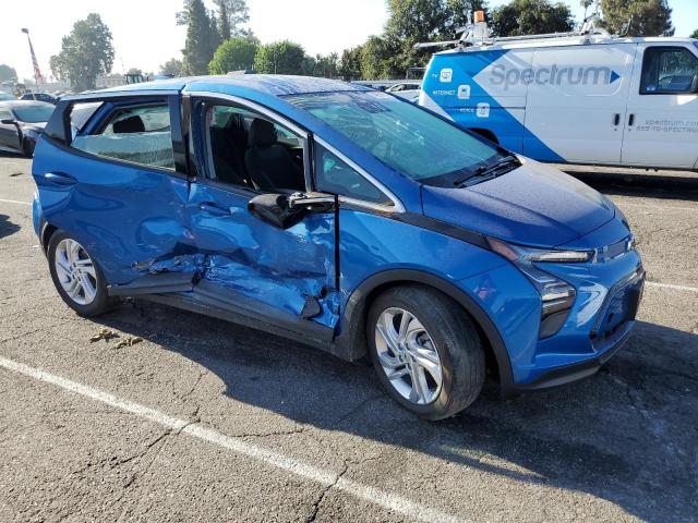 1G1FW6S08P4110802 - 2023 CHEVROLET BOLT EV 1LT BLUE photo 4