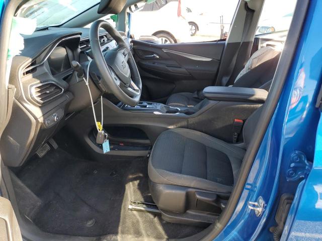 1G1FW6S08P4110802 - 2023 CHEVROLET BOLT EV 1LT BLUE photo 7