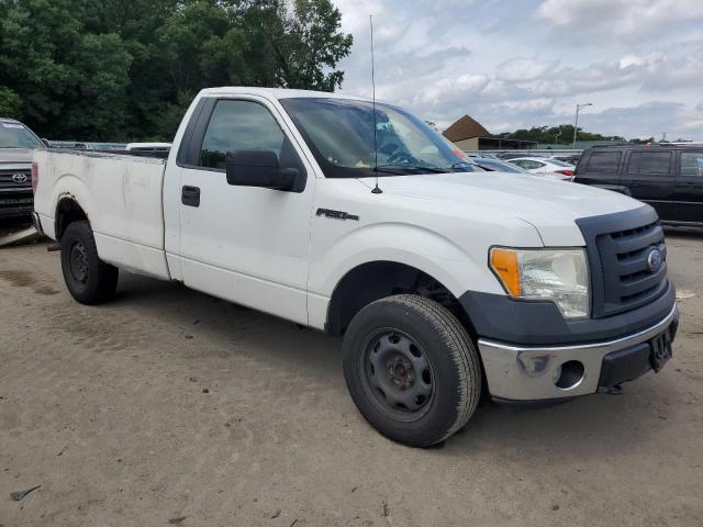 1FTNF1E82AKE48125 - 2010 FORD F150 WHITE photo 4