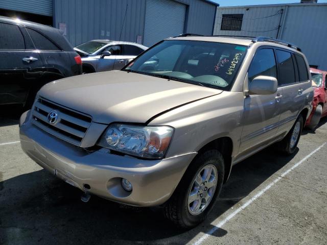 JTEDP21AX40012576 - 2004 TOYOTA HIGHLANDER BASE BEIGE photo 1