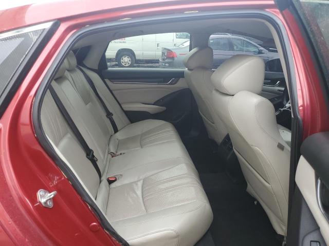 1HGCV2F91JA053559 - 2018 HONDA ACCORD TOURING წითელი ფოტო 10