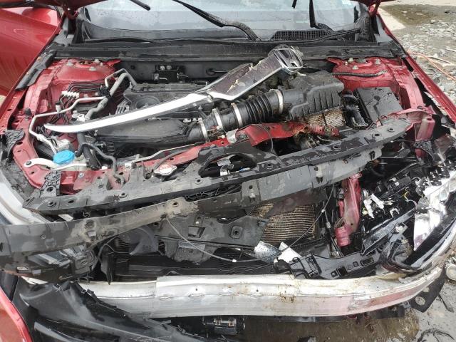 1HGCV2F91JA053559 - 2018 HONDA ACCORD TOURING წითელი ფოტო 11
