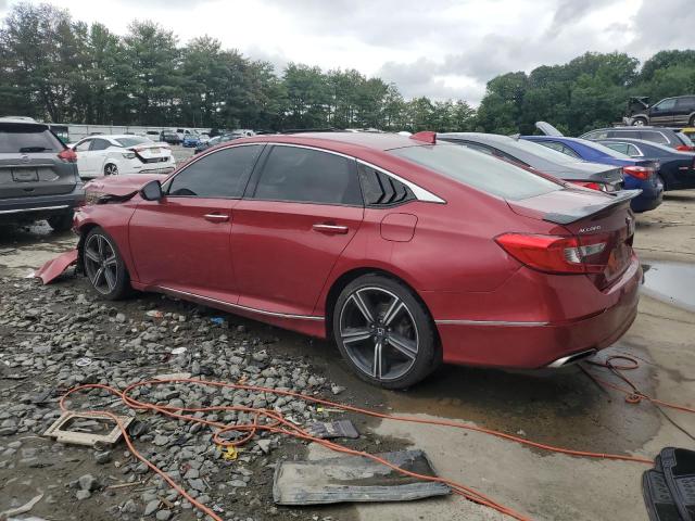1HGCV2F91JA053559 - 2018 HONDA ACCORD TOURING წითელი ფოტო 2