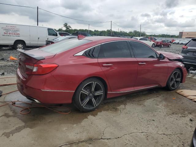 1HGCV2F91JA053559 - 2018 HONDA ACCORD TOURING წითელი ფოტო 3