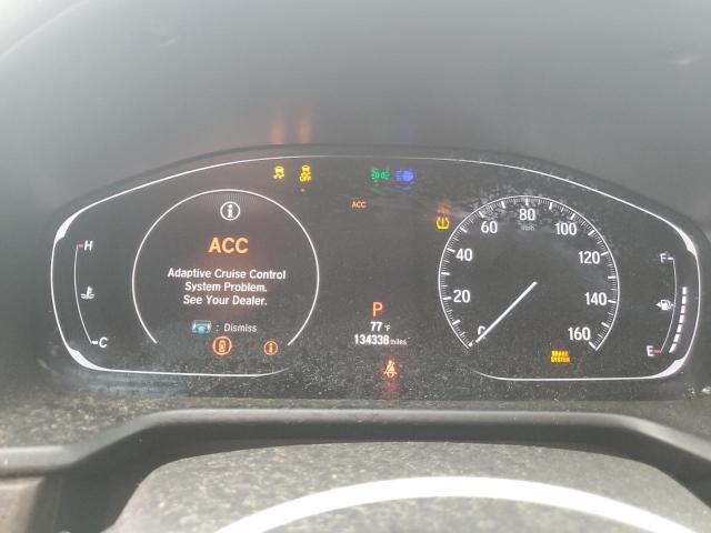 1HGCV2F91JA053559 - 2018 HONDA ACCORD TOURING წითელი ფოტო 9