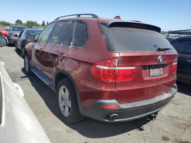 5UXFF03529LJ98350 - 2009 BMW X5 XDRIVE35D BURGUNDY photo 2