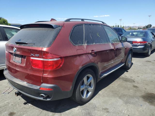 5UXFF03529LJ98350 - 2009 BMW X5 XDRIVE35D BURGUNDY photo 3