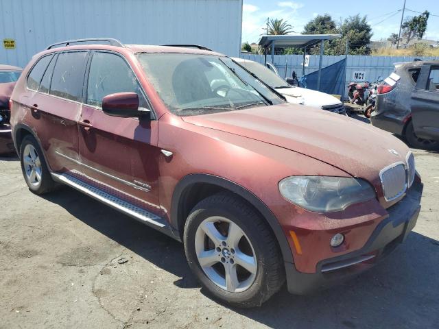 5UXFF03529LJ98350 - 2009 BMW X5 XDRIVE35D BURGUNDY photo 4