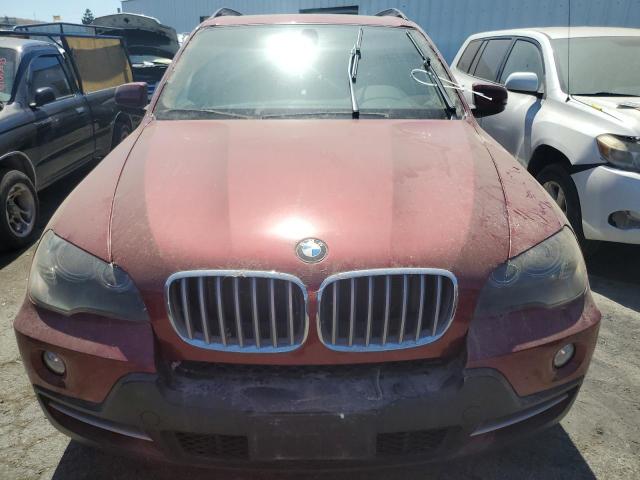 5UXFF03529LJ98350 - 2009 BMW X5 XDRIVE35D BURGUNDY photo 5