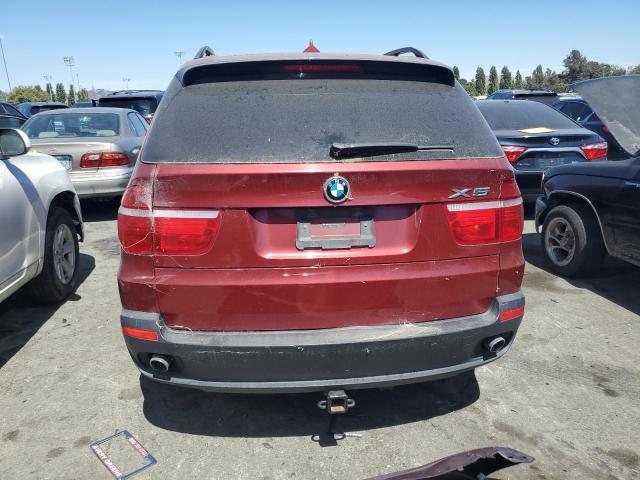 5UXFF03529LJ98350 - 2009 BMW X5 XDRIVE35D BURGUNDY photo 6